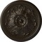 Ekena Millwork Legacy Acanthus Ceiling Medallion (Fits Canopies up to 3 1/2"), 12 3/4"OD x 7/8"P, Stone Hearth CM12LESHF - alternate 1